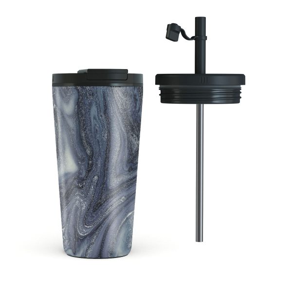 Navy Trench - Blue Travel Mug on Sale - Image 3