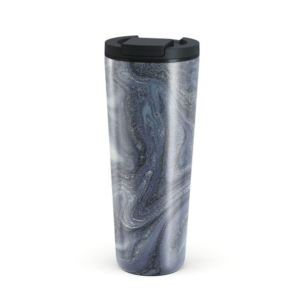 Navy Trench - Blue Travel Mug on Sale - Image 4
